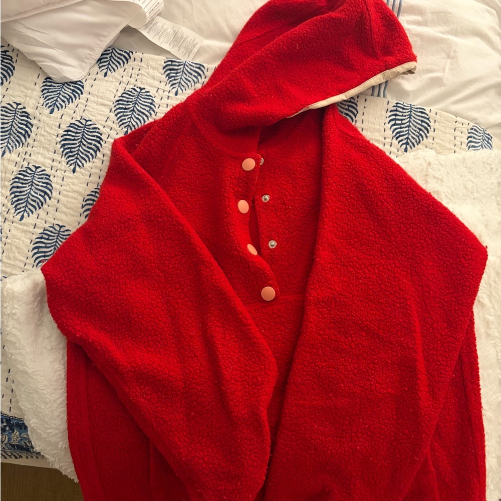 Outdoor Voices Red Pullover Jacket - image 3